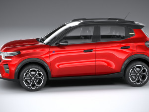Citroen e C3 2024 3D Model