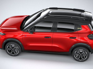 Citroen e C3 2024 3D Model