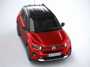 Citroen e C3 2024 3D Model