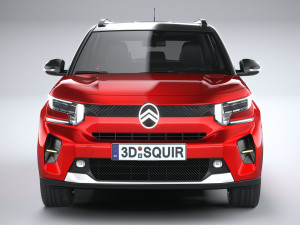 Citroen e C3 2024 3D Model
