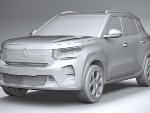 Citroen e C3 2024 3D Model