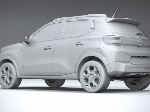 Citroen e C3 2024 3D Model