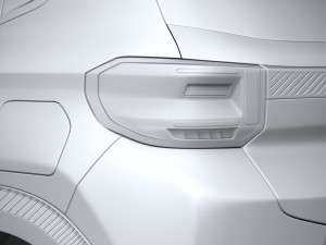 Citroen e C3 2024 3D Model