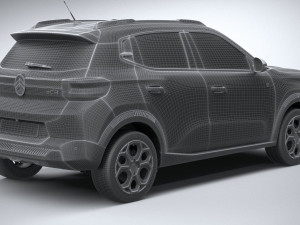 Citroen e C3 2024 3D Model