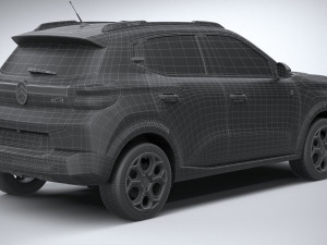 Citroen e C3 2024 3D Model