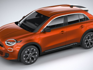 Fiat 600e 2024 3D-Modell