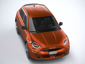 Fiat 600e 2024 3D-Modell