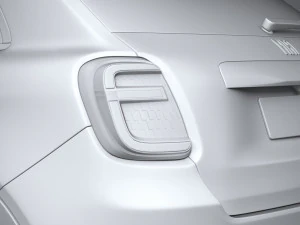 Fiat 600e 2024 3D Model