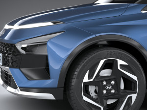 Hyundai Bayon 2025 3D Model