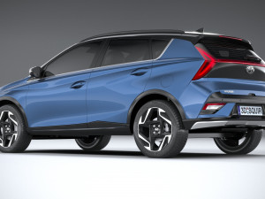 Hyundai Bayon 2025 3D Model