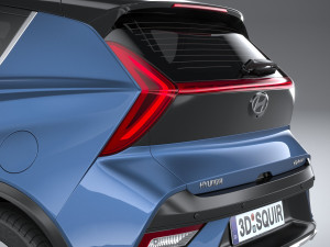 Hyundai Bayon 2025 3D Model