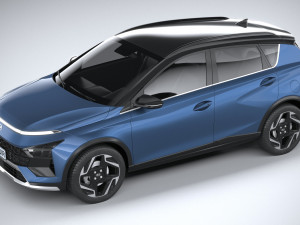 Hyundai Bayon 2025 3D Model