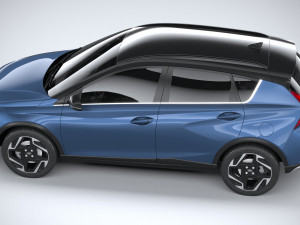 Hyundai Bayon 2025 3D Model