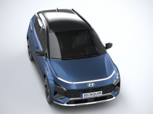Hyundai Bayon 2025 3D Model