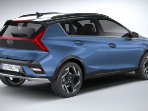 Hyundai Bayon 2025 3D Model