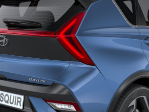Hyundai Bayon 2025 3D Model