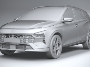 Hyundai Bayon 2025 3D Model