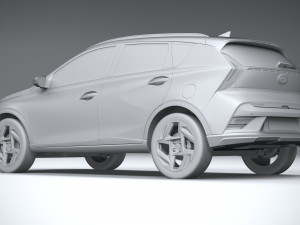 Hyundai Bayon 2025 3D Model