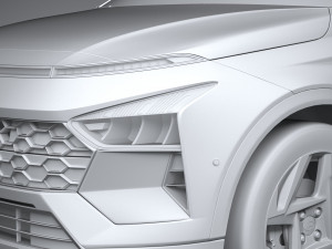 Hyundai Bayon 2025 3D Model