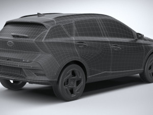 Hyundai Bayon 2025 3D Model