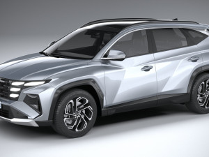 Hyundai Tucson 2024 3Dモデル