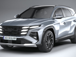 Hyundai Tucson 2024 Modèle 3D