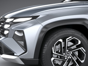 Hyundai Tucson 2024 Modèle 3D