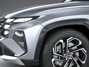 Hyundai Tucson 2024 3D Model