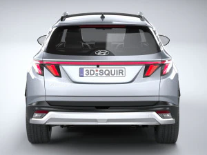 Hyundai Tucson 2024 3D Model