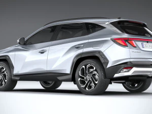 Hyundai Tucson 2024 3D Model