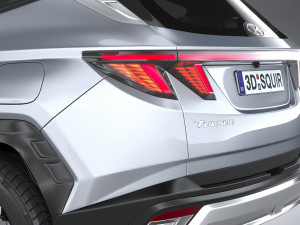 Hyundai Tucson 2024 Modèle 3D