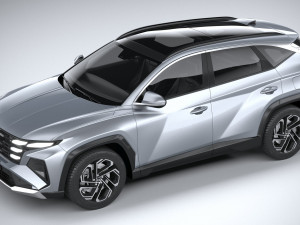 Hyundai Tucson 2024 Modèle 3D