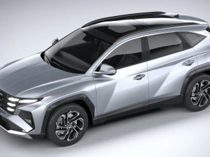 Hyundai Tucson 2024 3D Model