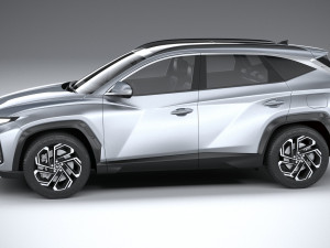 Hyundai Tucson 2024 Modèle 3D