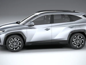Hyundai Tucson 2024 3D Model