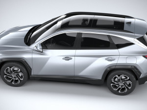 Hyundai Tucson 2024 Modèle 3D