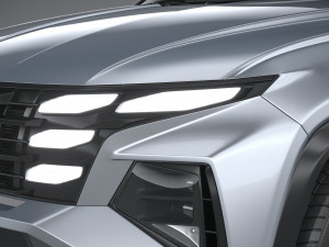 Hyundai Tucson 2024 Modèle 3D