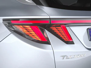 Hyundai Tucson 2024 3D Model