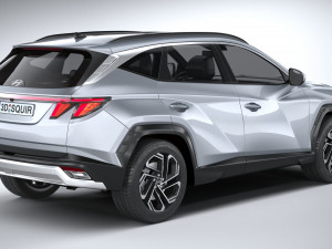 Hyundai Tucson 2024 Modèle 3D