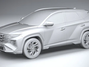 Hyundai Tucson 2024 3D Model