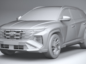 Hyundai Tucson 2024 Modèle 3D