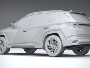 Hyundai Tucson 2024 Modèle 3D
