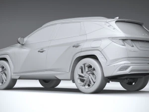 Hyundai Tucson 2024 3D Model