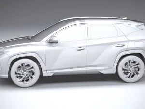 Hyundai Tucson 2024 3D Model