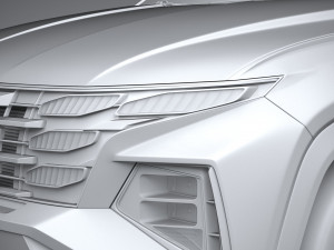 Hyundai Tucson 2024 Modèle 3D