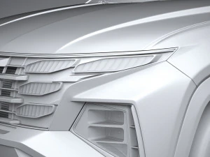 Hyundai Tucson 2024 3D Model