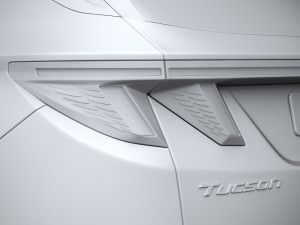 Hyundai Tucson 2024 Modèle 3D