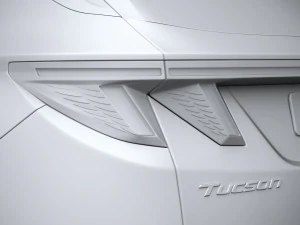 Hyundai Tucson 2024 3D Model