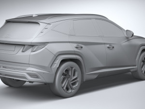 Hyundai Tucson 2024 Modèle 3D