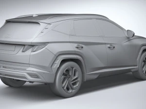 Hyundai Tucson 2024 3D Model